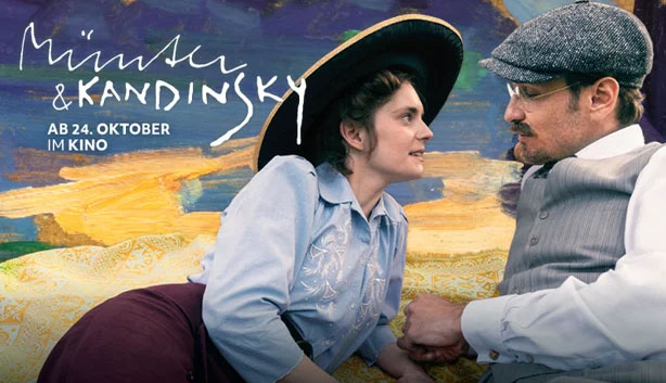 Kinofilm über die Künstler Gabriele Münter und Wassily Kandinsky dramatische Liebe Künstlerpaar